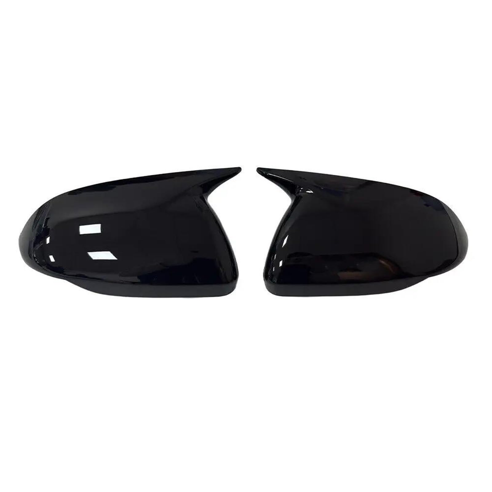 Car Sticker Rearview Side Mirror Cover Wing Cap for Kia for Rio 2018-2023 YIJIAVSX(No Light Black)