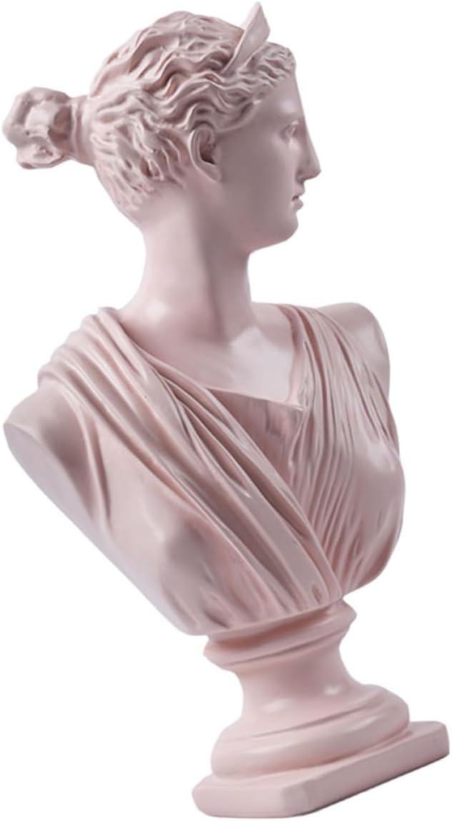 Resin Bust Statue of Decor for Desktop Housewarming and Office Decoration Unique Sculpture Craft