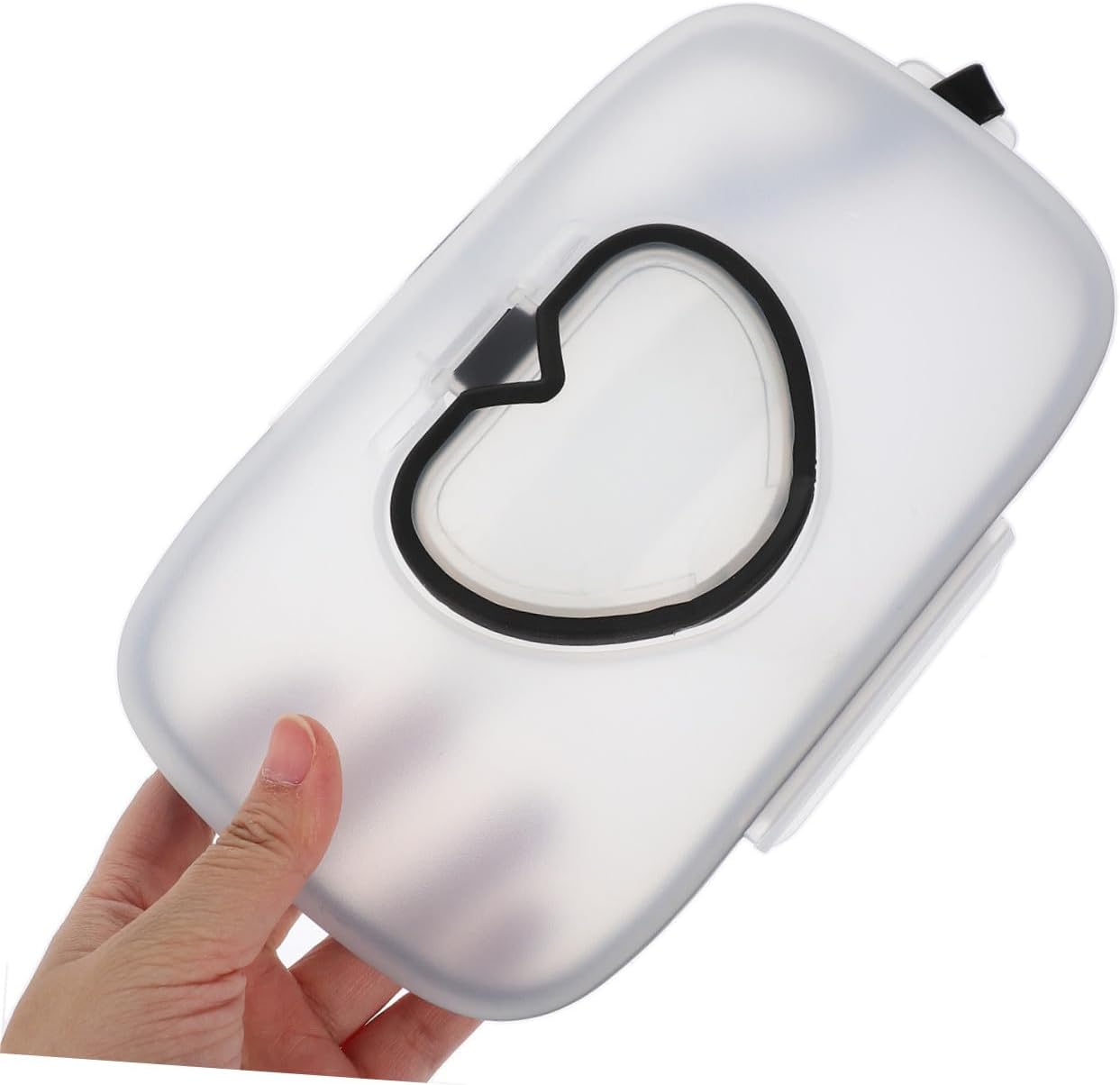 5pcs Portable Wipe Dispenser Refillable Tissue Box Capacity Compact Wipe Holder for Travel Material Easy Single-Handed Use for Outdoor Activities