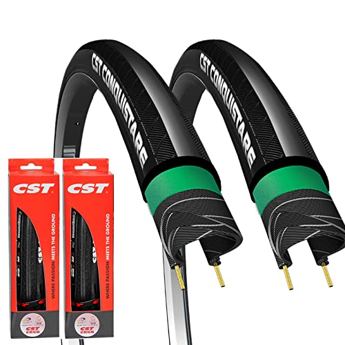 Cst 700X23C Conquistare C1761 Ultralight Folding Tire For Road Bike, Conquer All Road Conditions #TOP20