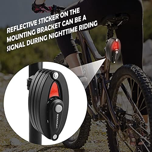 DFGDFG Mini Bike Chain Password Lock 4 Digit Combination Lock Anti-theft Bicycle Folding Lock Cycling Chain Lock