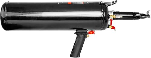 XtremepowerUS Calzador de Llantas, 12L/3.2 Galones Inflador de Llantas Portátil, 116 PSI, Bazooka de Perla Manual, Válvula de Pistón Integrada