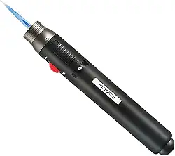 DLHONORV Isqueiro Jet Pencil Flame 503, butano, recarregável, à prova de vento, para cozinhar, cozinha, creme, brulee, churrasco, cigarro, solda (exceto butano)