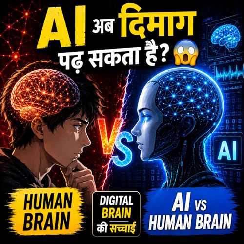 AI अब दिमाग पढ़ सकता है? 😨 Digital Brain की सच्चाई AI vs HUMAN BRAIN