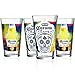 Corona Extra Day of the Dead Skull Pubs (Set of 4)
