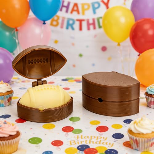Molde de pastel de fútbol con 100 palitos para repostería casera 4