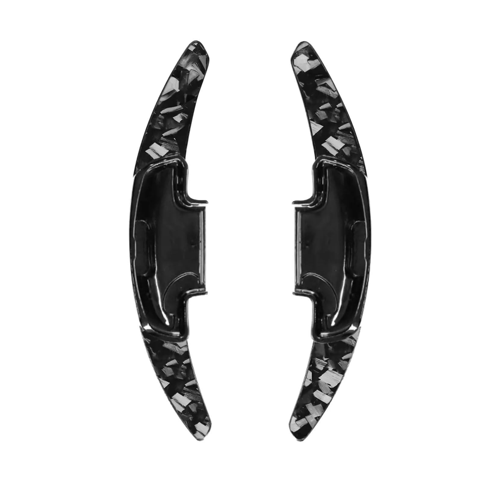 QBKGMEWCA Control Modification Interior Sticker Compatible for Carbon Fiber Shift Paddles Accessories(Type3)