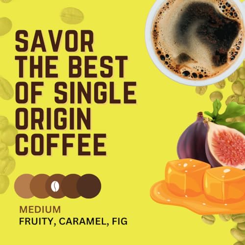 Image of 7 Elements Coffee Roasters Honey Sun Dried Ground Coffee - 250 g (Pack of 1) | Medium Roast (Pour-over Grind) | 100% Arabica Freshly Roasted Coffee Grounds | AA Grade | Rich Flavorful Coffee