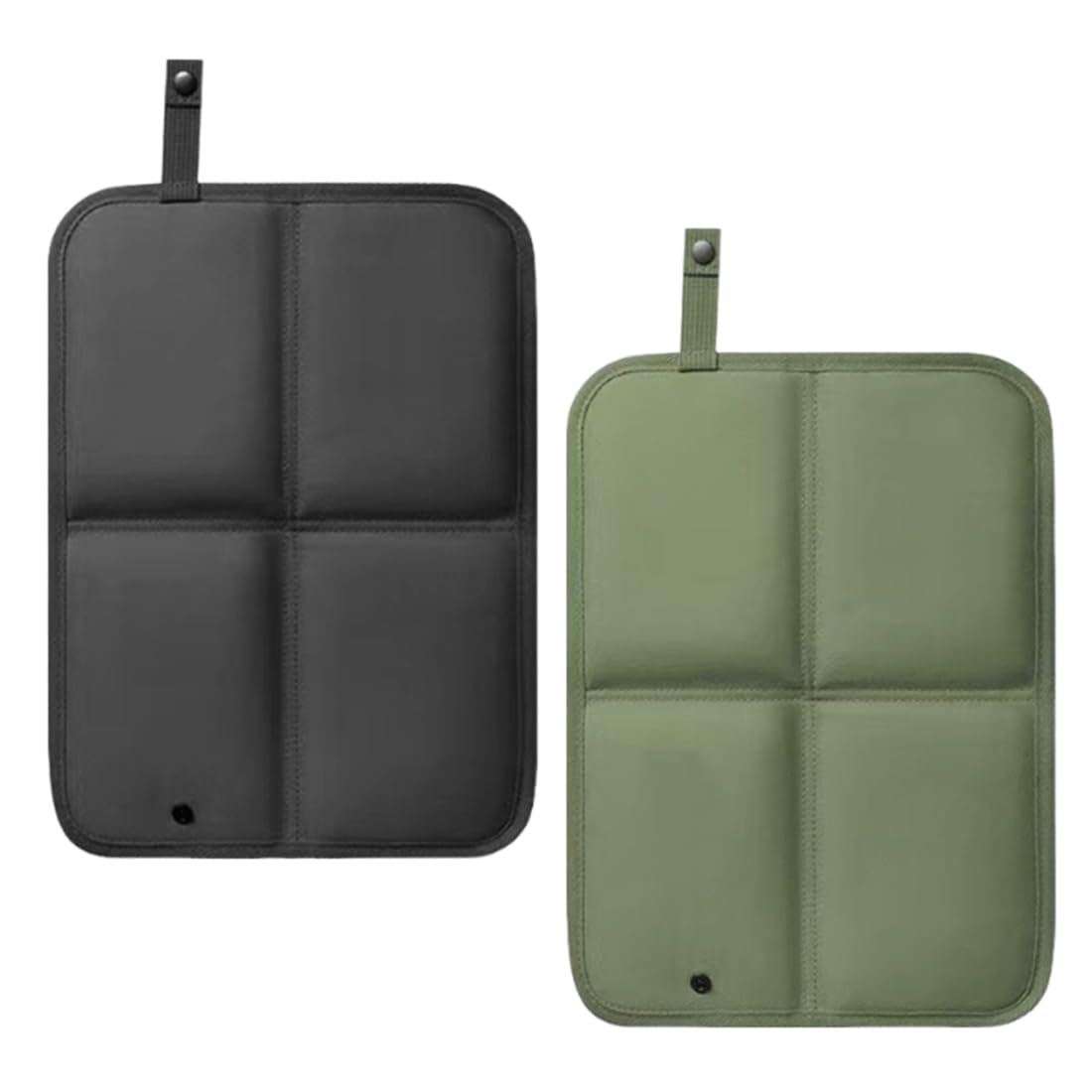Tappetino Pieghevole, 2 Pezzi, Cuscini Esterni Impermeabili, caldo, Cuscino Stadio Pieghevole, Cuscini Portatili per Bambini per Campeggio all'aperto e Trekking, Picnic, Escursioni, 37 x 27,5 cm