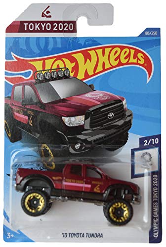 Image of Hot Wheels Metal Toyota Tundra Car, Pack Of 1, Red