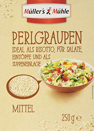Müller's Mühle Müller Perlgraupen, 10er Pack (10 x 250 g) Cover