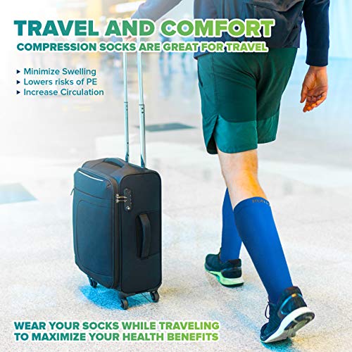 Run Forever Compression Socks for Men & Women 20-30mmHg Medical Grade Graduated Stockings3