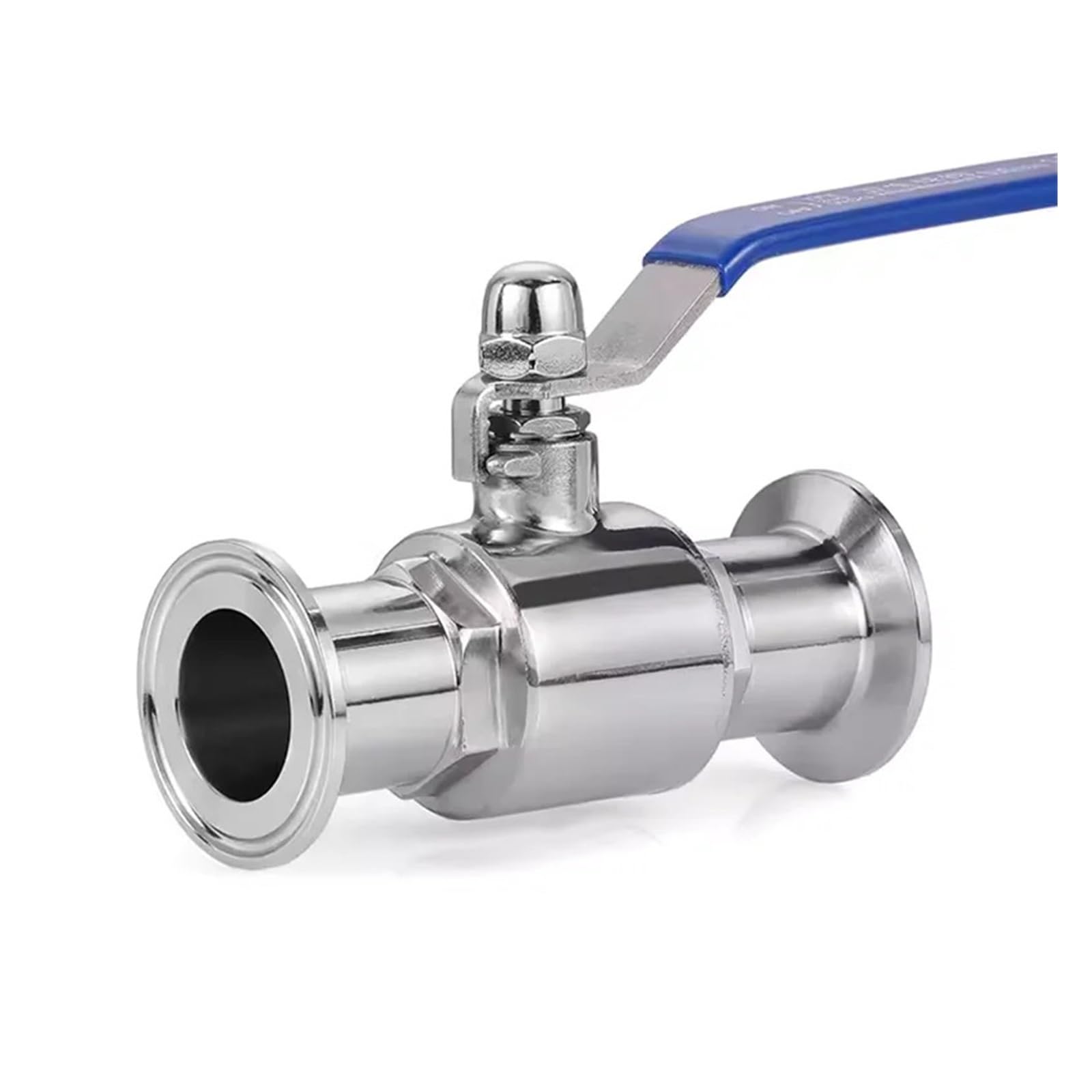 PKNVKZIDK 51mm OD 304 Stainless Steel Ball Valve 64mm Ferrule OD Valve