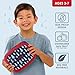 Bentgo Kids Prints Leak-Proof, 5-Compartment Bento-Style Kids Lunch Box - Ideal Portion Sizes for Ages 3-7, Durable, Drop-Proof, Dishwasher Safe, & PFAS & BPA-Free Materials (Rocket)