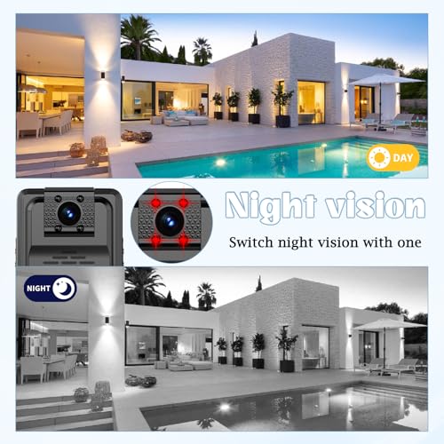 Image of Body Cameras with Audio and Video Recording Mini Body Cam | 2K FHD | Equiped with 64GB SD Card | Night Vision | Clip On | Wearable | Portable | Pocket