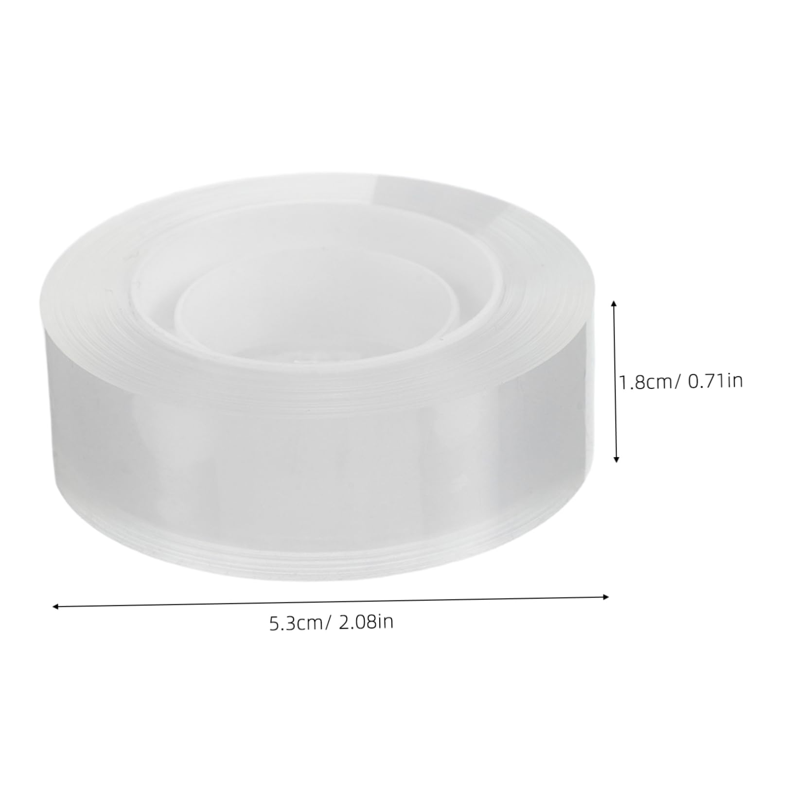 Operitacx Nastro Adesivo Trasparente 48 Pezzi, Dispenser Tape per Ufficio | Pezzi di Ricarica Trasparenti, Household Adhesive Tape per Casa e Scuola, Back To School Party