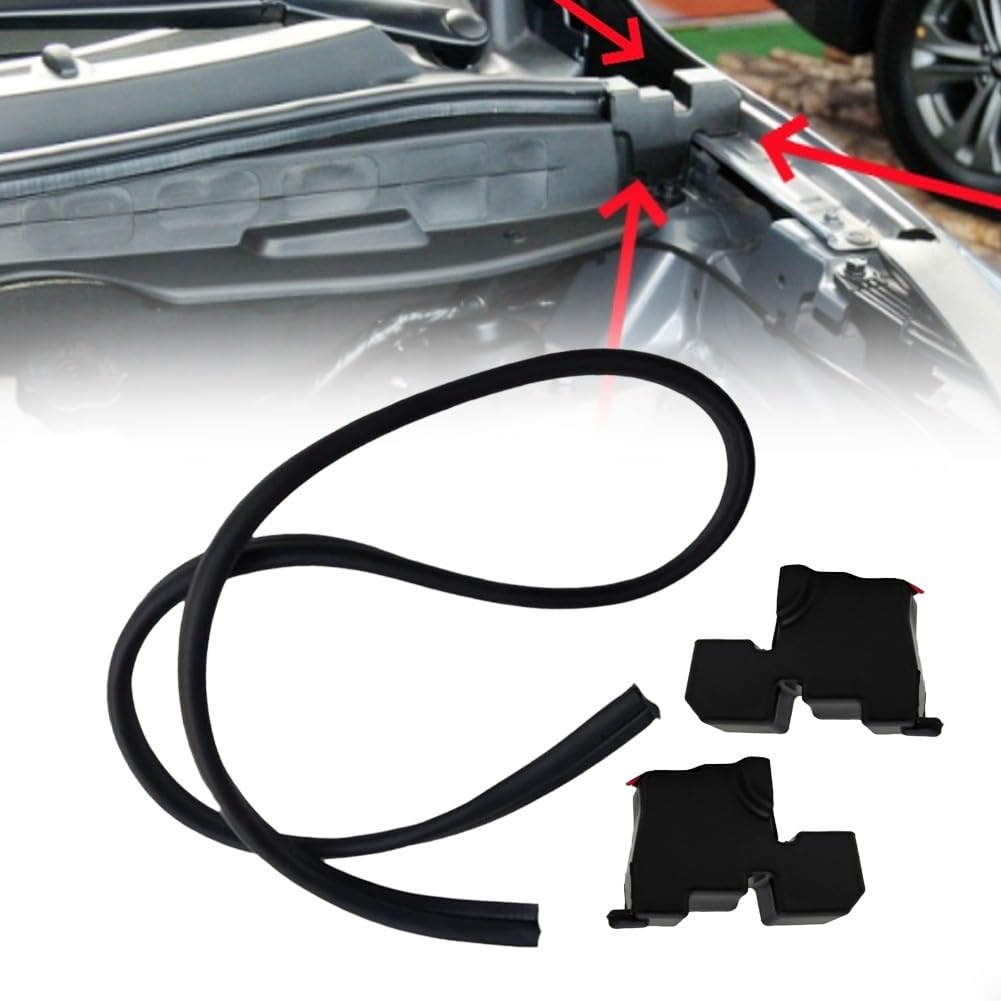 Tira de sellado de capó 864302S000 para Hyundai IX35 11, bloque de esponja deflector duradero