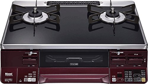 リンナイ ガステーブル ラクシエ 都市ガス用 右強火力 RTS65AWK1RG-AR ココットプレート付属