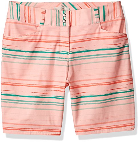 Short de golf adidas Essentials à rayures peintes pour femme en tissu stretch léger