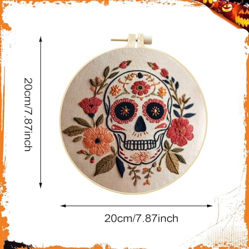 Kit broderie Halloween pour vos soirées cocooning d'automne