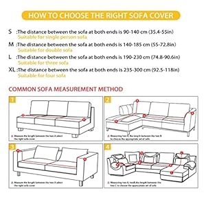 GOSTONG Aztec Geometric Stripe Couch Slipcover Stretch Sofa Cover Cushion Couch Cover Soft Loveseat Slipcover Washable Furniture Protector Universal Sofa Cover for ArmchairLoveseatCouchBig Sofa