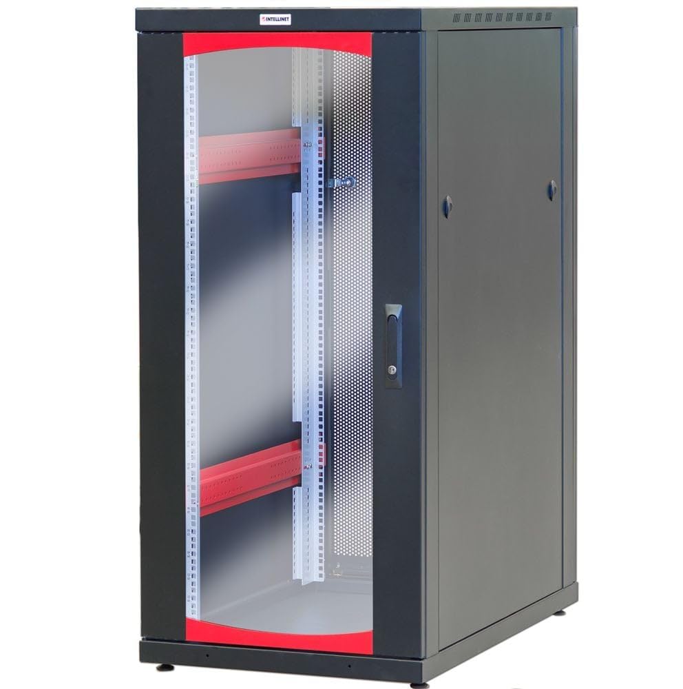 Intellinet Armadio Server Rack 19' 800x1000 47 Unita' Nero Serie IdealNET