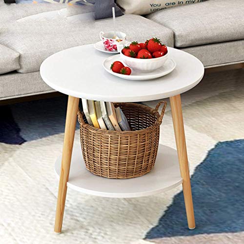 Table de canapé compacte en bois pour optimiser le salon
