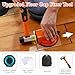 Floor Gap Fixer Tool Kit With Rubber Mallet & 10 Reusable Sticky Pads& Knee Pad,Suction Cup Laminate/Vinyl Flooring Tool For Fix Gaps,Heavy Duty Floor Gap Repair Kit For Vinyl Plank Hardwood Floor