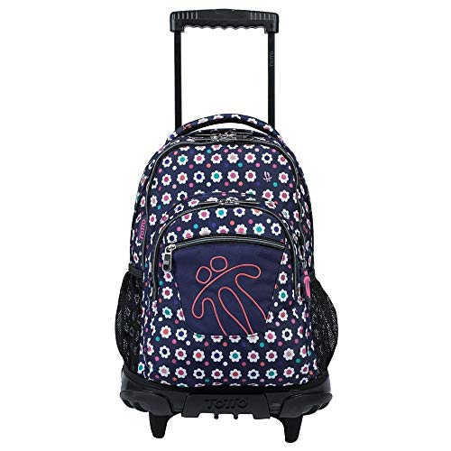 TOTTO Mochilas Escolares con Ruedas  Grandes Infantiles Estampados