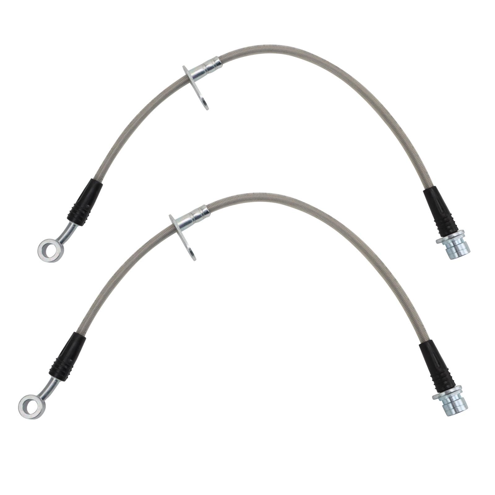 TRQ Front Performance Brake Hose Set