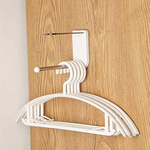 GLJYG Wandhalterung Haken Kleiderständer Mehrzweck-Handtuchhalter Kleiderständer Haltbarer Hut Kleiderhaken für Kleiderhut Handtuch,Weiß Cover