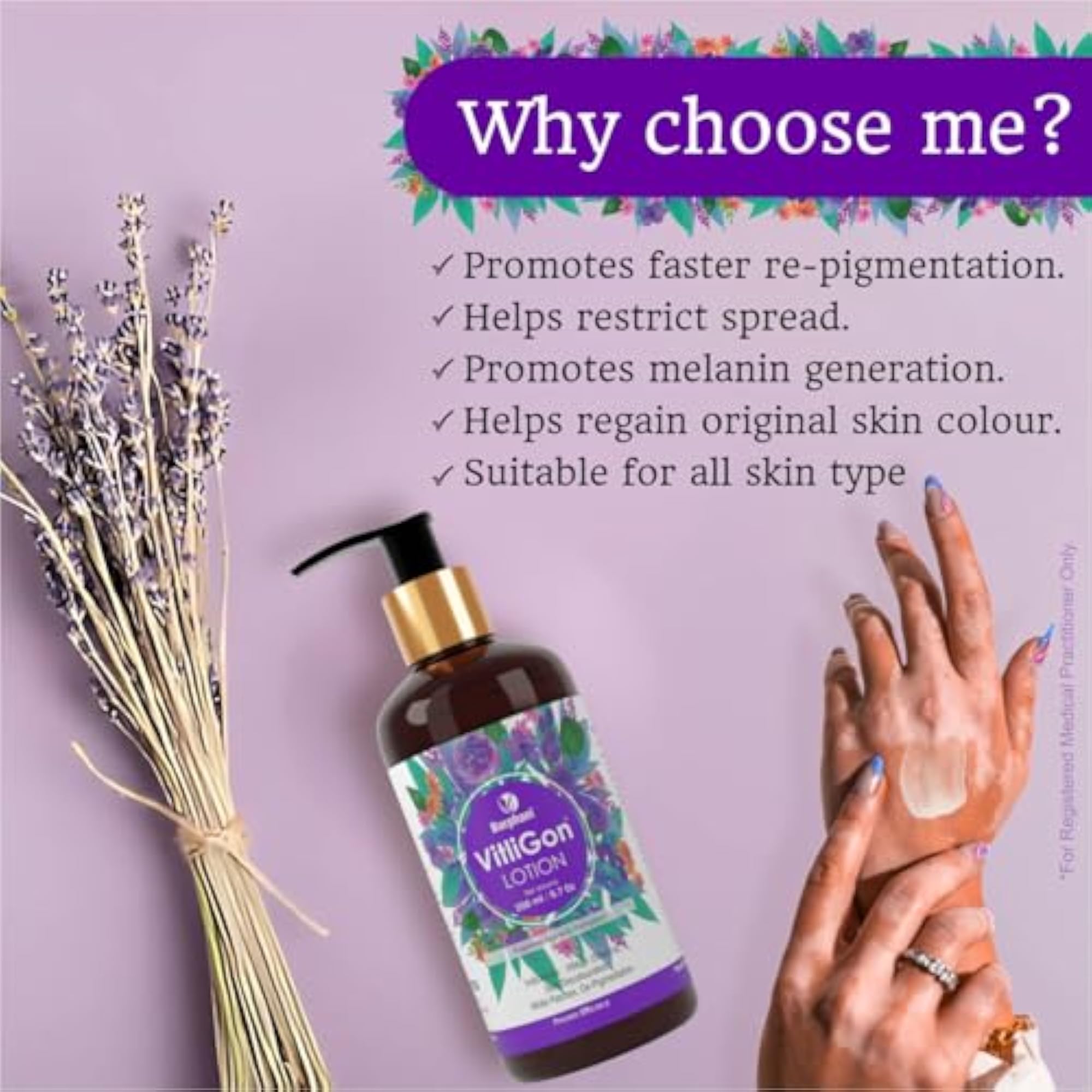 VitliGon Lotion for Vitiligo & Uneven Skin Tone