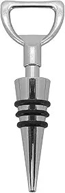 Tampa para Garrafa de Vinho com Abridor de Garrafa em Aço Inox – Vedação Hermética e Facilidade de Uso