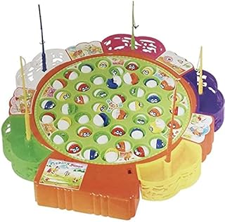 مجموعة العاب صيد السمك، 45 سمكة لـ 5 لاعبين - متعددة الالوان 09876492 - مع ضمان لمدة عامين للرضا والجودة