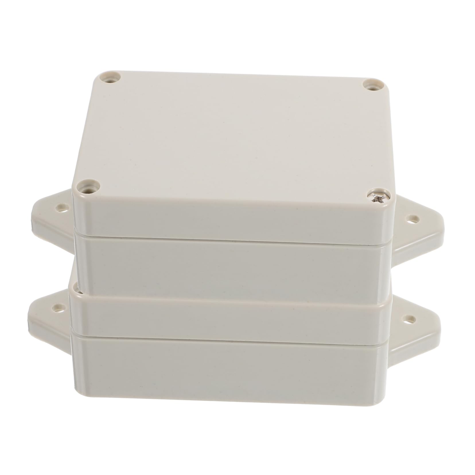 HOMSFOU 10 Pcs Box Boîte Étanche Boîtes Électriques Boîtier Électronique En Plastique Boîtier De Projet En Plastique Boîtes Électriques Résistantes Aux Intempéries Boîtes De Projet En