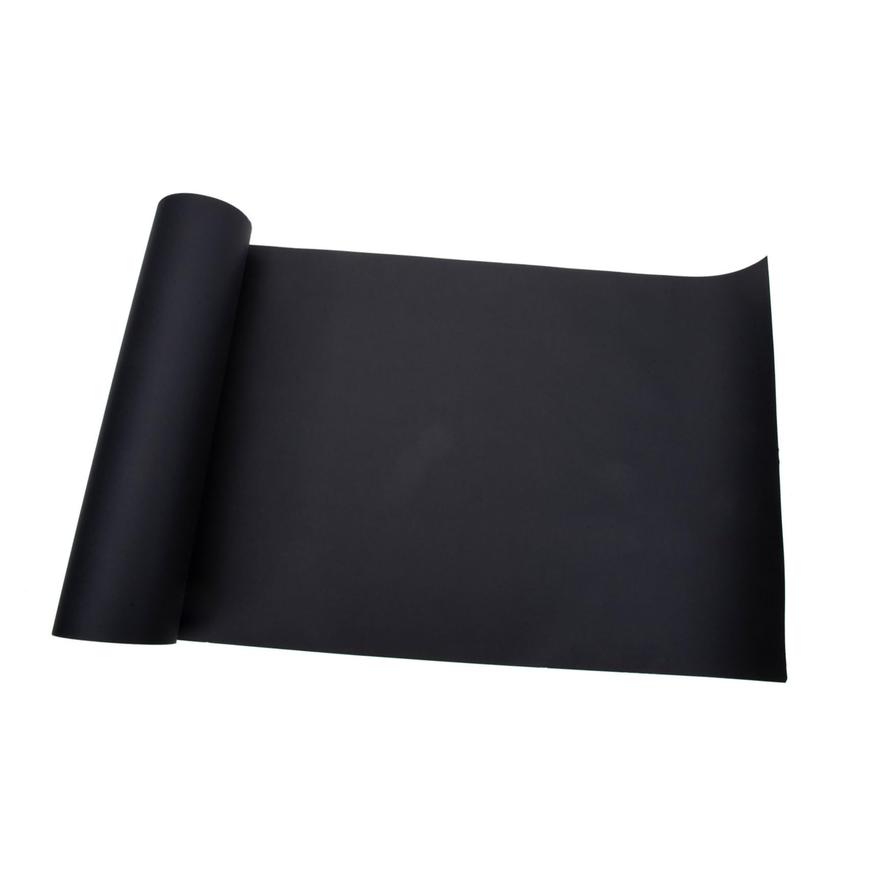 Lurrose Rouleau de Papier Kraft Noir, Papier D’emballage Décoratif à Découper, Pratique pour DIY et Mariage, pour Bouquet de Fleurs