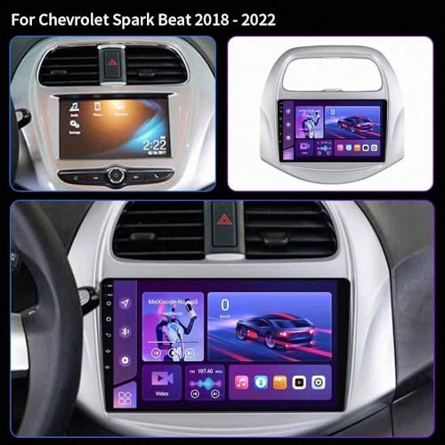 Radio 2 DIN para Chevrolet Spark con Carplay 2G+32G: Di adiós a los mapas lentos 2
