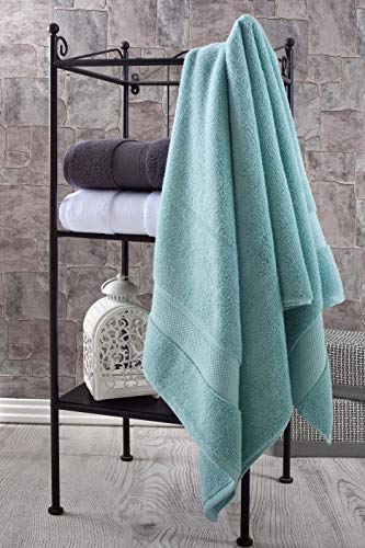 Bagno Milano Turkish Towels Luxury Hotel-Spa Towel Set, Non-Gmo 100% Turkish Cotton | Ultra Soft Plush Absorbent Towels (Navy Blue, 6 Pcs Towel Set) #TOP1