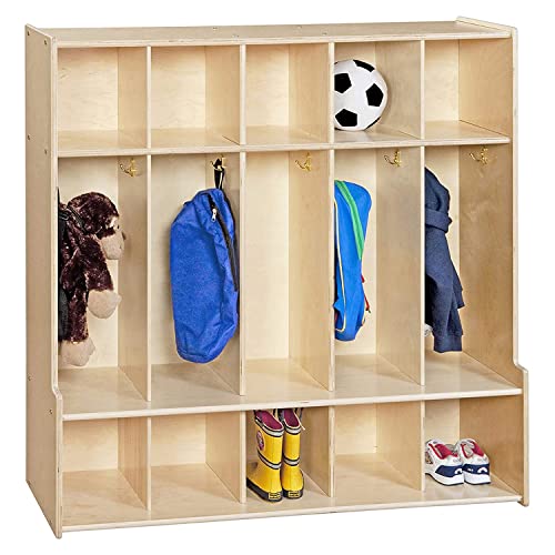 Image of Contender C51000F 5 Section Seat Locker 46.75 inch W Assembled