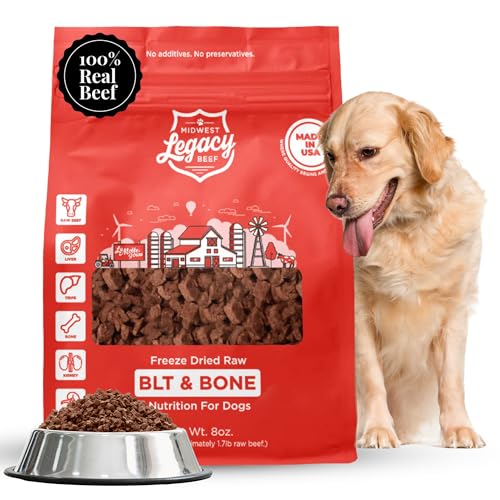 Freeze Dried Dog Food BLT & Bone Cubes 8oz