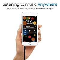 Vista 8 de Cmple Cable de conexión de audio estéreo 400-N macho a macho - 3 pies