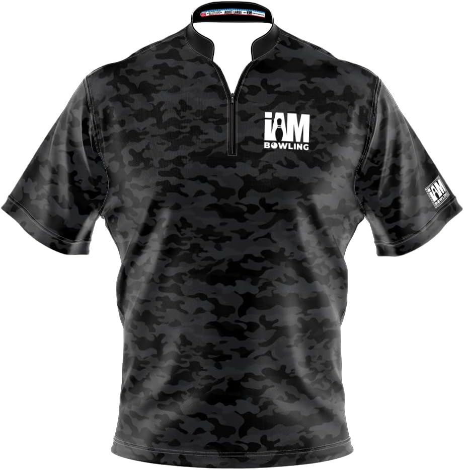 Logo Infusion Dye-Sublimated Bowling Jersey (Sash Collar) - I AM Bowling Fun Design 2044 - NO Logo