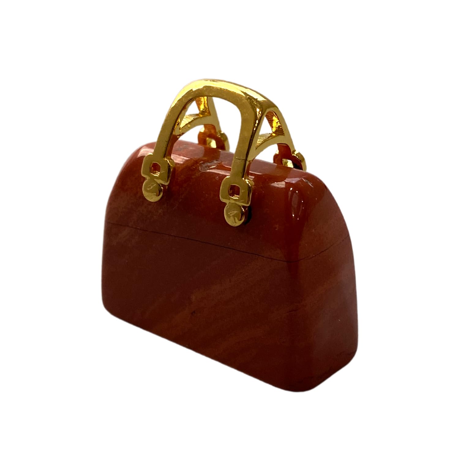 VIE Mini Crystal Handbags, 2-2.5cm, Red Jasper