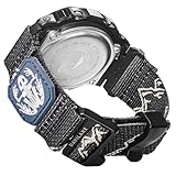 Correa de reloj de nailon de 16 mm para Casio G-Shock DW-5600/6900/5700/8900, GW-M5610/6900, GD-100/110/120/350/GM-2100/GA2100/GA-B2100, diseño de parches militares, correa de reloj de liberación