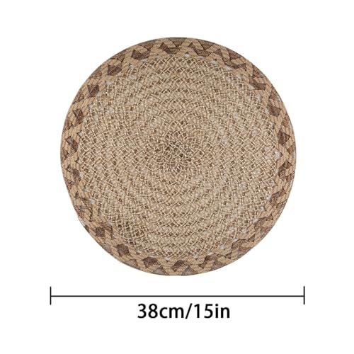 Set de table en jute isolant et lavable pour protéger la table de cuisine des rayures - 3