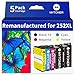 Mytoner Remanufactured Ink Cartridge Replacement for Epson 252 252XL Ink for Epson Workforce WF-7620 WF-7710 WF-3640 WF-3630 WF-3620 WF-7610 WF-7110 Printer (Big-Black Cyan Magenta Yellow,5-Pack)