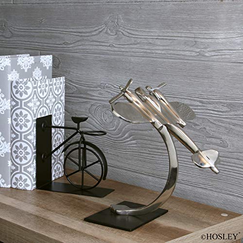 image for Hosley Mid-Century Modern Decorative Tabletop Sculpture Plane - Your C