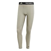 adidas Uomo TECHFIT COMPRESSION TRAINING LONG TIGHT, silver pebble, XS