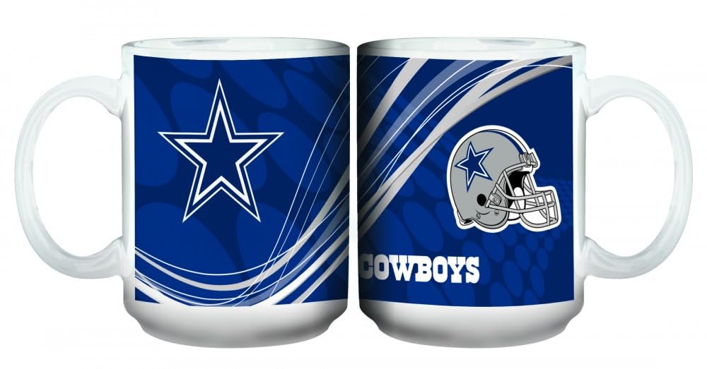 The Memory Company Dallas Cowboys Tasse mit 3D-Grafik, 425 ml — Produktbeschreibung