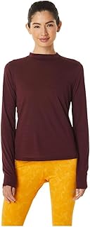 اسيكس تيشيرت برقبة مرتفعة واكمام طويلة للنساء من رانكويو (عبوة من قطعة واحدة)